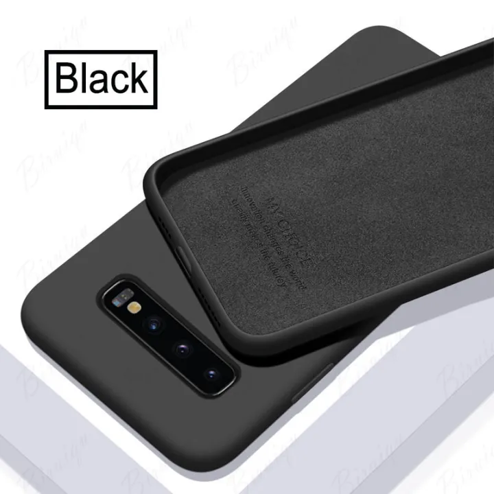 Tokifu%20Samsung%20Galaxy%20S10%20Plus%20Casing%20The%20New%20Liquid%20Silicone%20Phone%20Case%20All-inclusive%20Shockproof%20Back%20Cover%20-%20Image%202