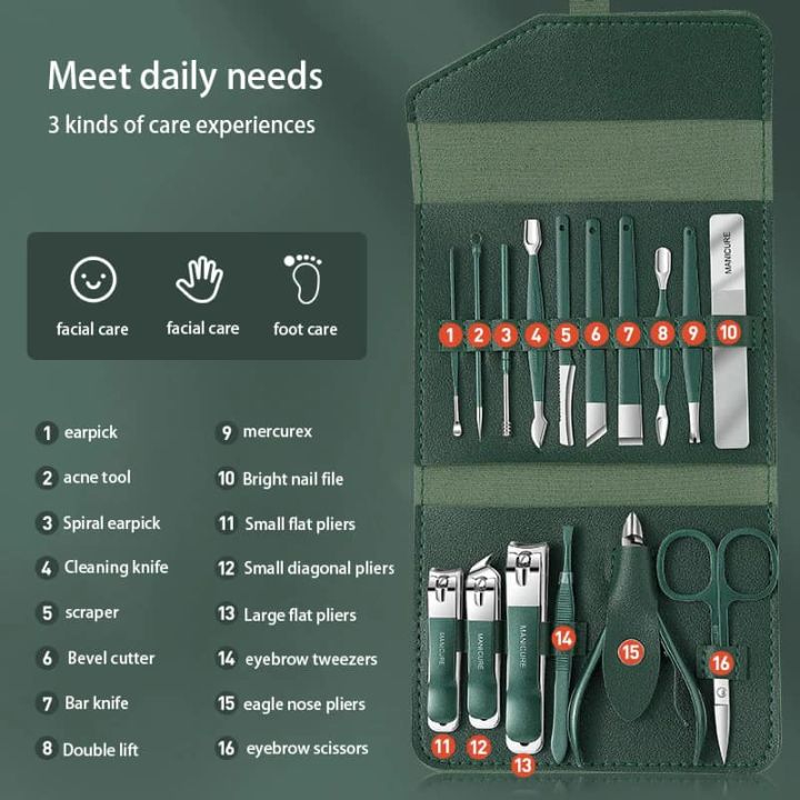 16%20Set%20of%20Portable%20Nail%20Clipper%20Set%20Nail%20Clipper%20Stainless%20Steel%20Pedicure%20Professional%20Kit%20Beauty%20Manicure%20Set%20-%20Image%203