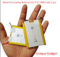 Lithium Polymer Battery 3.7v 3400mah (1 Pcs) Collect Form New Slim Laptop Battery Pack Full Life Cycle Actual Capacity. 