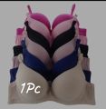 1 Pc Solid Export Quality Push-Up Wired Padded Bra for Women & Girls - Comfortable to Wear - Elevate Your Look with this Stylish Bra.
