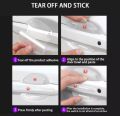 8Pcs/Set Car Door Protector Car Door Handle Anti-Scratch  Durable Soft PVC Protective Stickers For Toyota. 
