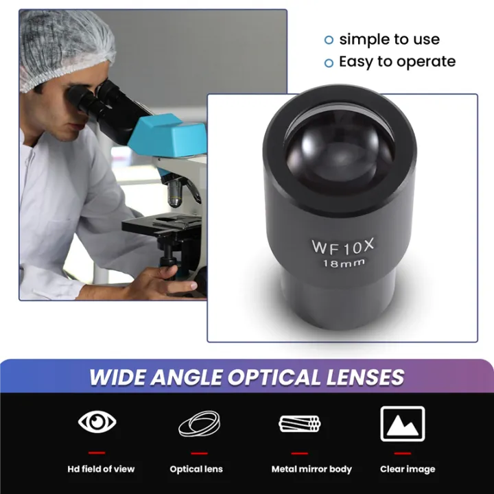 10X%20Microscope%20Eyepiece%20Wide%20Angle%20Optical%20Lenses%20Adapter%20Field%2018mm%20Professional%20Ocular%20Lens%20Standard%20-%20Image%205