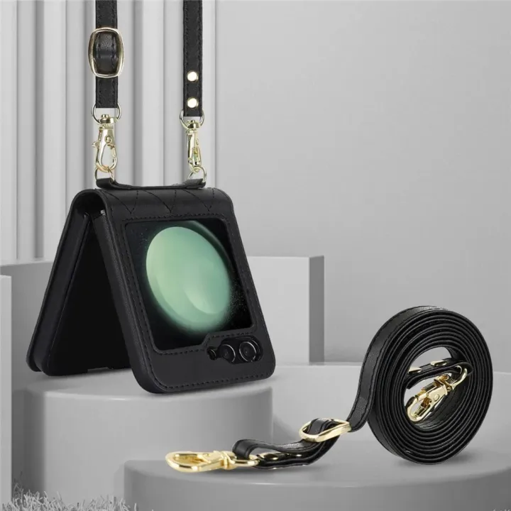 %E3%80%90Best-Selling%E3%80%91%20HODON%20Fashion%20Korean%20Card%20Crossbody%20Bag%20Long%20Short%20Chain%20Leather%20Case%20for%20Galaxy%20Z%20Flip%206%20Z%20Flip%205%204%203%20Z%20Flip%205%20Z%20Flip%204%20Cases%20Shockproof%20Protective%20Cover%20-%20Image%208