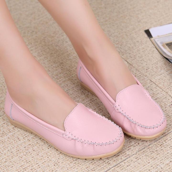 Korean%20Sandals%20for%20Women%20Women%20Flats%20Shoes%20%20%20Leather%20Shoes%20Loafers%20Slip%20On%20Shoe%20Four%20Seasons%20Shoes%20Wedge%20Sandals%20female%20shoes%20women%20shoes%20-%20Image%204
