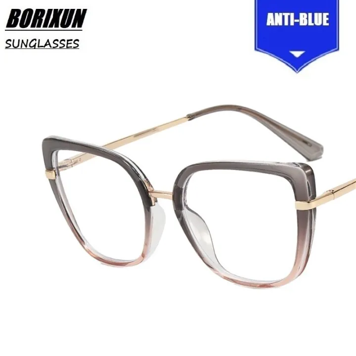 Anti%20Blue%20Light%20Blocking%20Women's%20Cateye%20Glasses%20Frame%20Fashion%20TR90%20Radiation%20Protection%20Eyeglasses%20Transparent%20Eyewear%202023%20-%20Image%205