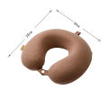 Airplane Travel Pillow Comfortable U-shaped Neck Pillow for Travel Soft Breathable Support Cushion for Fatigue Relief U-shaped Travel Pillow. 