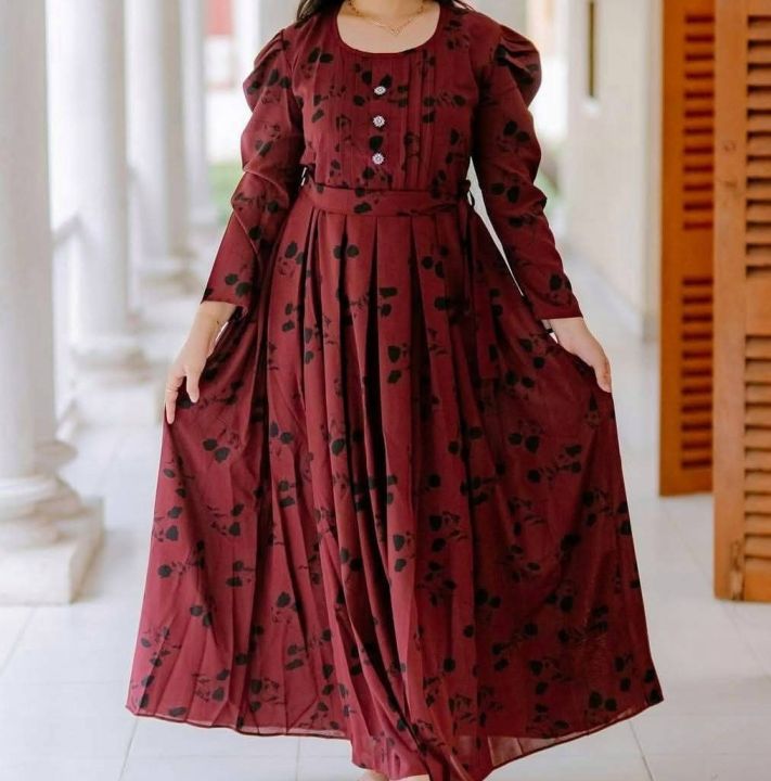 Exclusive Stylish Women Pori Gown One Piece For Female Or Girls
