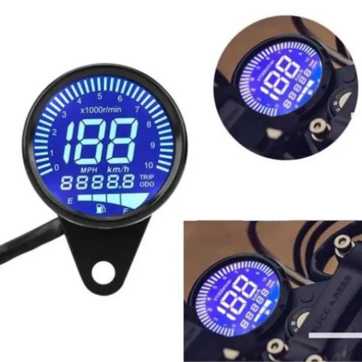 Newfangled - Urban Vibes - Universal Digital Speed Meter For Motorcycle - Motors - Unrivaled in Genre - Modern and Trendy