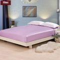Sumptuous Slumber: 3-Piece Silk Fitted Sheet & Pillowcases for Cozy Nights. 