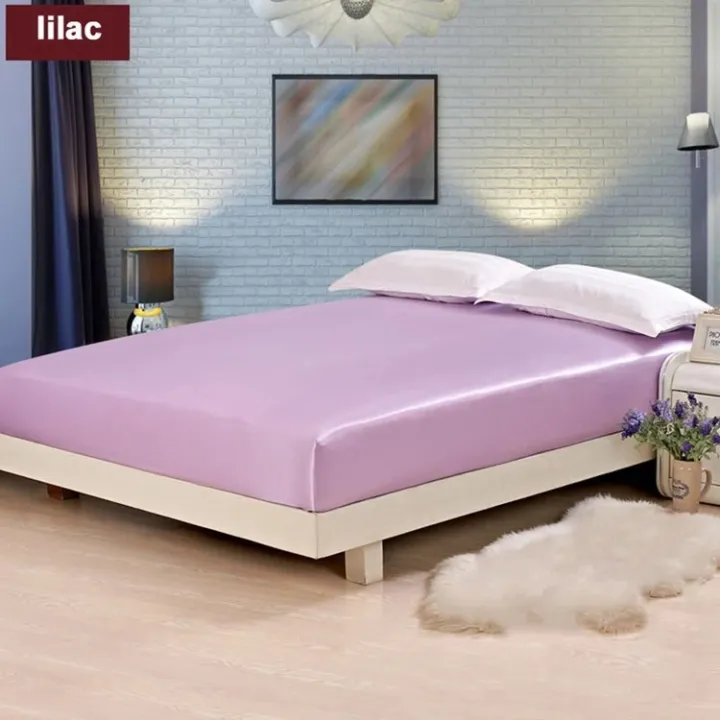 Sumptuous%20Slumber:%203-Piece%20Silk%20Fitted%20Sheet%20&%20Pillowcases%20for%20Cozy%20Nights%20-%20Image%204