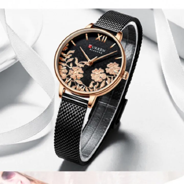 Curren%209065%20Quartz%20Watch%20Luxury%20Brand%20Stainless%20Steel%20Strap%20for%20Women%20Black%20-%20Image%202