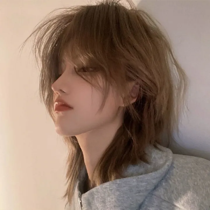 Warrior%20Head%20Wig%20Men's%20Japanese%20Handsome%20Unisex%20Style%20Anchovy%20Head%20Internet%20Celebrity%20Natural%20Wolf%20Tail%20Unisex%20Whole%20Head%20Cover%20-%20Image%205