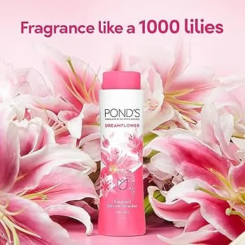 Pond's%20Dreamflower%20Talcum%20Powder%20Pink%20Lily%20(100gm)%20-%20Image%203