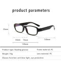 Square frame reading glasses for men anti blue light intelligent zoom fashionable and comfortable reading glasses. 