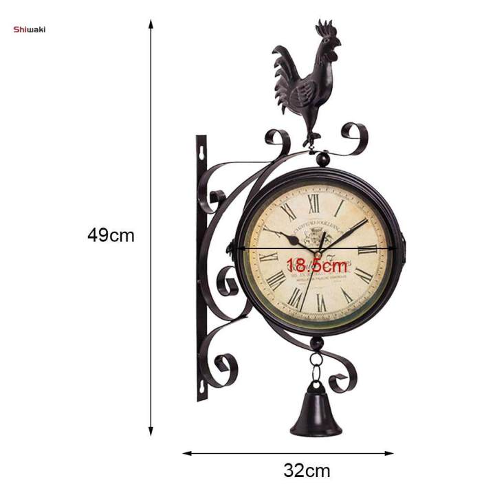 Double%20Sided%20Wall%20Clock,%20Outdoor%20Garden%20Clock%20Train%20Station%20Clock%20Vintage%20Wall%20Mounted%20Clock-%20-%20Image%208
