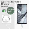 Nothing 45W USB-C Power Adapter Charger Compatible for Cmf Nothing Phone | 3 Months Warranty.