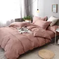 Cadar Shop 7-In-1 ( Abstract Design ) Cotton High Quality Fitted Bedsheet With Comforter (Queen/King). 