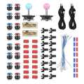 Accessories For Arcade Zero Delay USB Encoder DIY Kit Set Game Cable LED Button. 