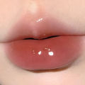 Latei Posies New Mirror Glass Solid Lip Glaze Water Light Heart Shape Lipstick Pen Clear Oil Jelly Lip Gloss Korean Tint Makeup Girl Cosmetic.