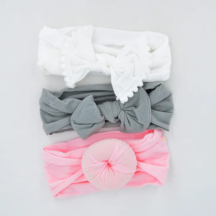 (New)I%20LOVE%20DADDY%20&%20MUMMY-3Pc/et%20Nylon%20Baby%20Headband%20olid%20Color%20Elatic%20Bow%20Newborn%20Girl%20Headband%20Baby%20Hair%20Acceorie%20Kid%20Hairband%20Dropping%20-%20Image%202