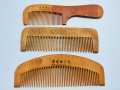 Wooden Hair Combs Handle Shape -1pcs.