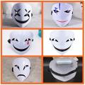 Anime Black Bullet Hiruko White Mask Helmet Cosplay Costume Props Halloween Gift Jessica. 