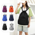 Amazon's new drawstring bag is available in multiple colors, and it can be carried on both shoulders and in your hand, with large capacity drawstring pockets, backpacks, basketball bags.