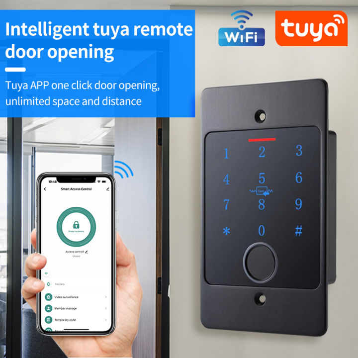 Tuya%20Waterproof%20Metal%20Fingerprint%20Access%20Control%20Keypad%20Embedded%20Installation%20Controller%20Security%20Protection%20WIFI%20Door%20Opener%20-%20Image%205