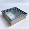 Square Cake Mold For Making Perfect Cake in Home - 4 Pieces Set. 