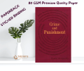 Crime and Punishment by Fyodor Dostoyevsky (Premium - Paperback). 