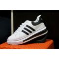 Black 3 Step Sneakers for Men.