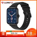 LEMFO Smart Watch 1.7 Inch Full Touch Smartwatch Men Women Heart Rate Monitor DIY Watch Face For Android GTS 2 PK P8 Plus. 