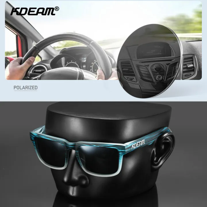 KDEAM%202022%20Square%20Men's%20Polarized%20Sunglasses%20Outdoors%20Lifestyle%20Coating%20Sun%20Glasses%20New%20Matching%20Colors%20With%20Box%20-%20Image%203