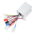 Brush Motor Speed Regulator Brush Motor Control Box Operation Stable Performance 24V 250W for Electric Scooter.