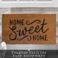 Coir Welcome Mats for Front Door Door Mat with Non- Backing D.