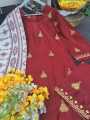 Pakistani Design Three-Piece Collection Salwar Kameez For Women - 3 Pies Dress.