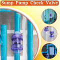 Check Valve PVC Check Valve Sprinkler Check Valve 3/4 Inch True Union Check Valve Transparent Blue UPVC Check Valve Pipeline Check Valve One-Way Valve. 