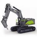 GC 1:50 Mini Excavator, Excavator Truck Toys, Diecast Engineering Construction Vehicle Model, Drilling Machine Engineering Excavator Toy. 