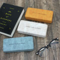 Glasses Case Portable Retro Myopia Sun Eye Case Reading Glasses Storage Box Sunglasses Case.
