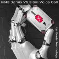 M43 TWS Bluetooth 5.3 Wireless Earbuds Stereo Sound Earphones Led Power Display Gaming Headsets Noise Cancelling Headphones With Charging Case. 