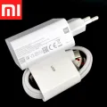 For Xiaomi POCO X3 NFC Type C Turbo Charger 33W POCO F2 Pro USB C Charger POCO M3 Type-C Turbo Fast Charging 33 Watt (ORI) Travel Adaptor with Type C Charging & Data Cable For Xiaomi Redmi Note 10 Pro Max Note9 9 Pro Max Redmi 9 8 10. 