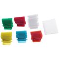 120 Sets Multicolor Hang File Folder Tabs with Blank Inserts. 
