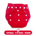 Adjustable Reusable Washable Cotton Cloth Diaper with 1 Pad. 