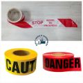 Caution Tape Yellow Sticker Do Not Enter  Sign For Safety Barrier Construction Area 50m x 7.5cm Roll. 