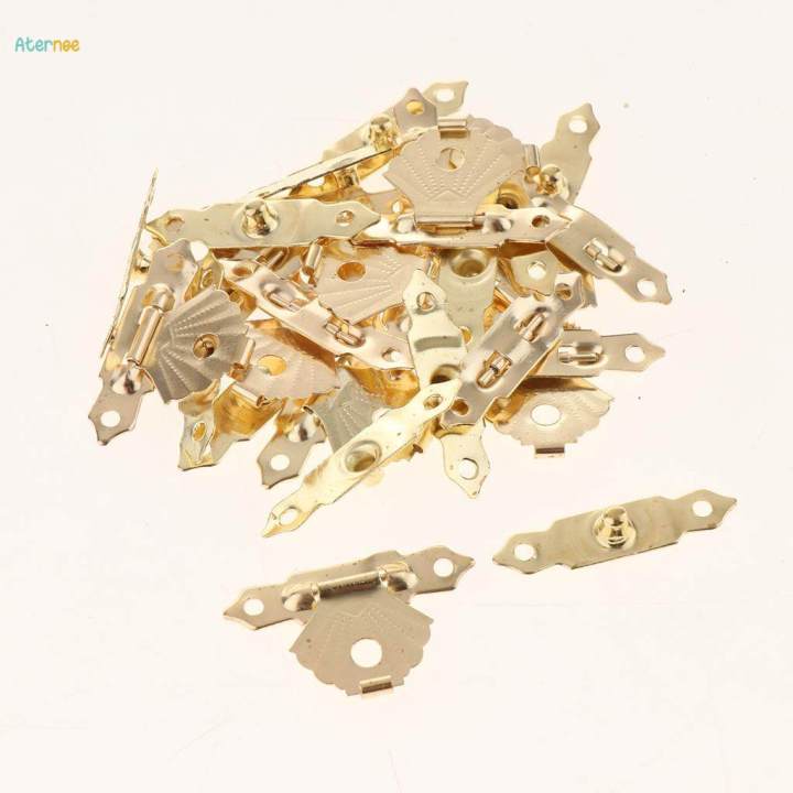 24pcs%20Wooden%20Triangle%20Flower%20Metal%20Hasp%20Clasp%20Latch%20Jewelry%20Box%20-%20Image%207