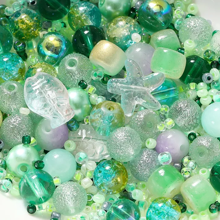 St.%20kunkka%2020g%208mm%20Mixed%20Color%20Rice%20Beads+2mm%20Xiaomi%20Beads%20Irregular%20Mixed%20Color%20Round%20Bead%20Material%20Package%20For%20DIY%20Bracelets%20Necklaces%20Jewelry%20Jewelry%20Accessories%20Making%20-%20Image%204