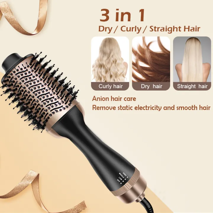 Ubeator%20-1200W%20Hot%20Air%20Hair%20Comb%20Brush%20Hair%20Dryer%202%20In%201%20Multifunctional%20Hair%20Straightener%20Curling%20Tool%20G7-Black%20-%20Image%203