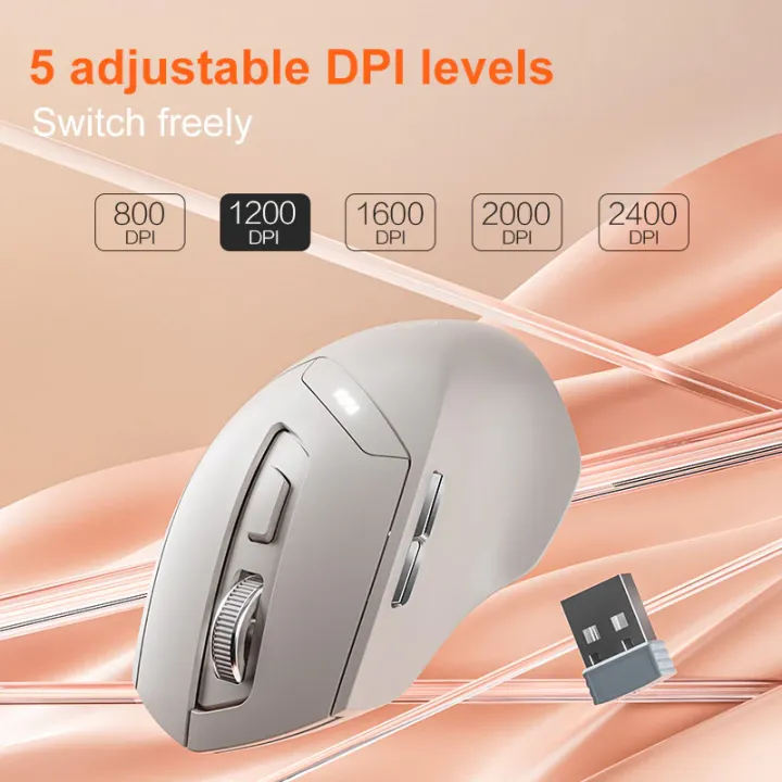inphic%C2%AE%20DR6%202400DPI%20Wireless%20Mouse%20with%20Silent%20Keys%20-%20Image%207