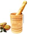 Big Size Wooden Haman Dista Best Quality 7" Kitchen Pestle-1 Piece. 