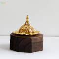 Censer Fragrance Diffuser with Lid Ornament Cone Burner Holder for Home Bedroom.